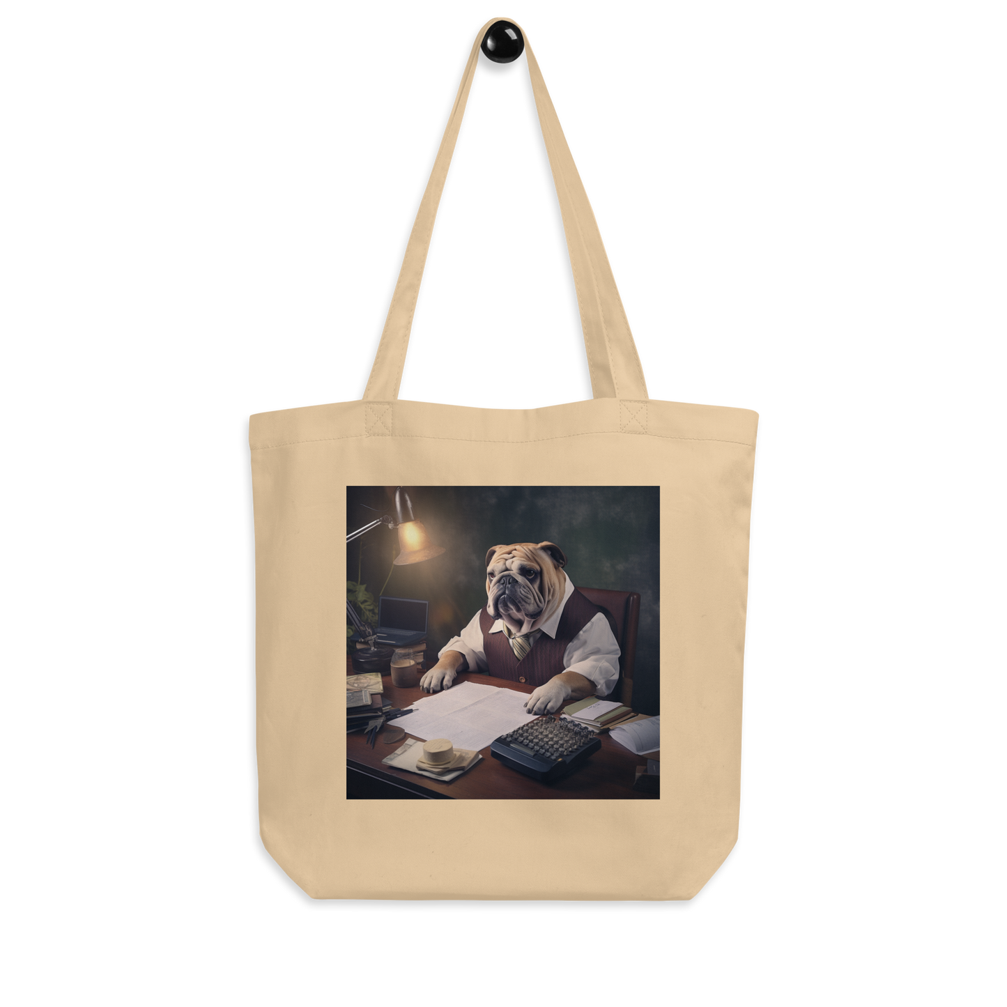 Bulldog Accountant Eco Tote Bag