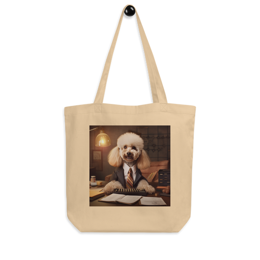 Poodle Accountant Eco Tote Bag