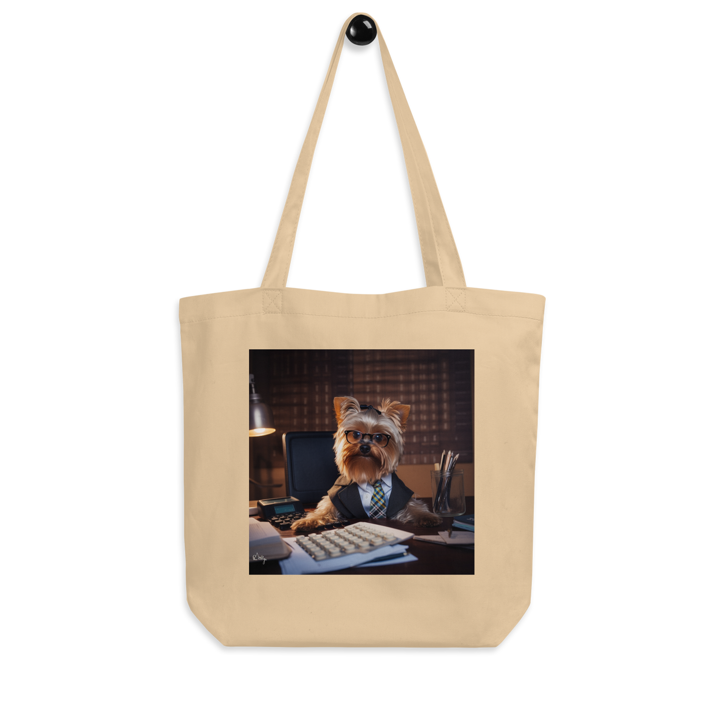 Yorkshire Terrier Accountant Eco Tote Bag