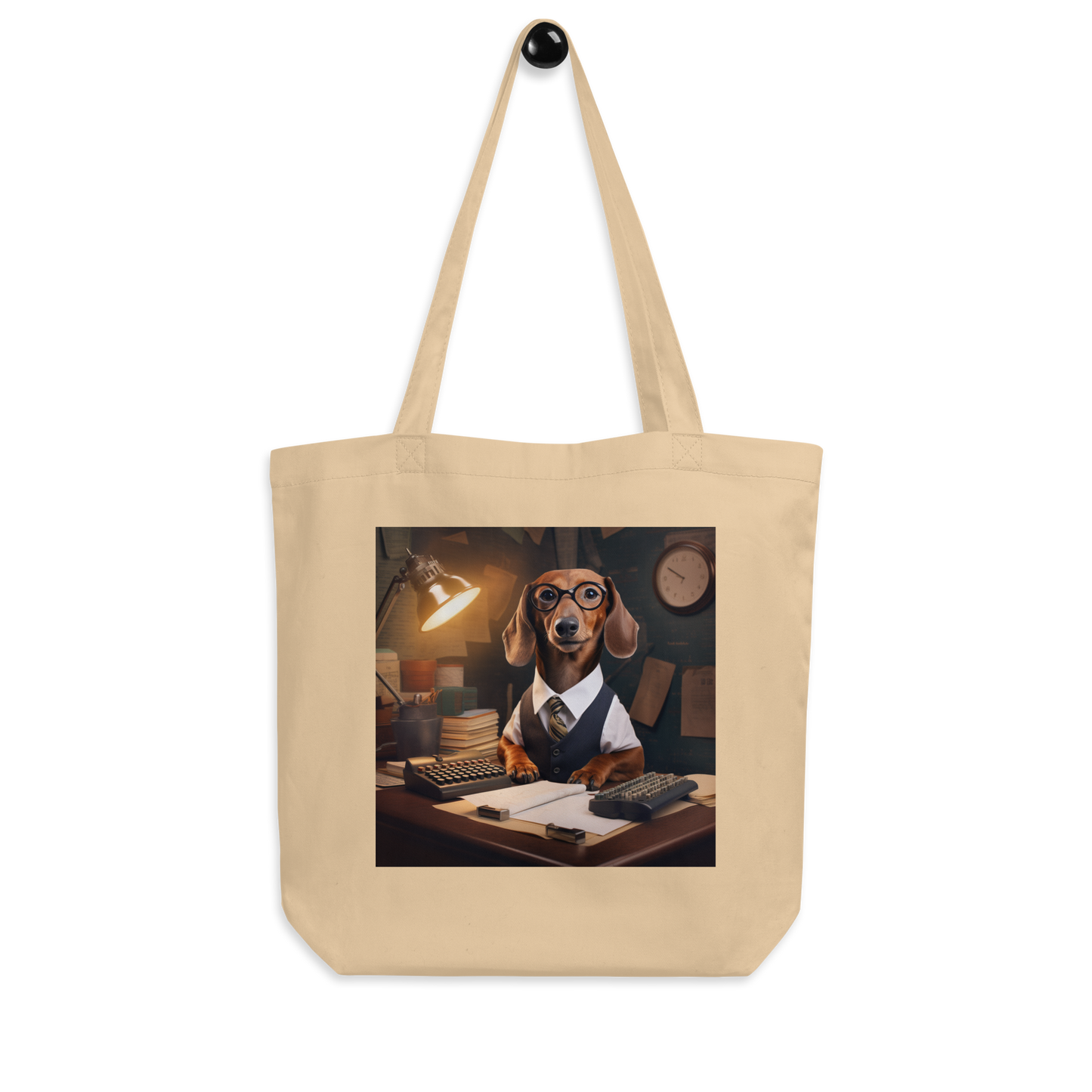 Dachshund Accountant Eco Tote Bag