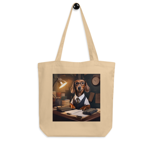 Dachshund Accountant Eco Tote Bag