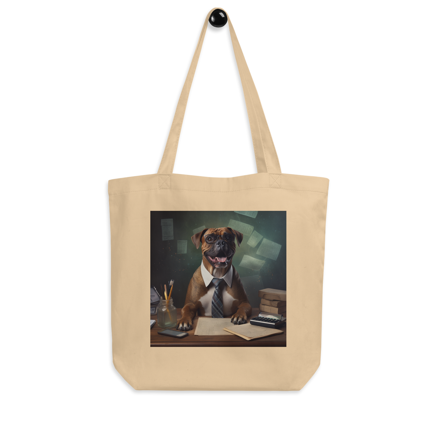 Boxer Accountant Eco Tote Bag