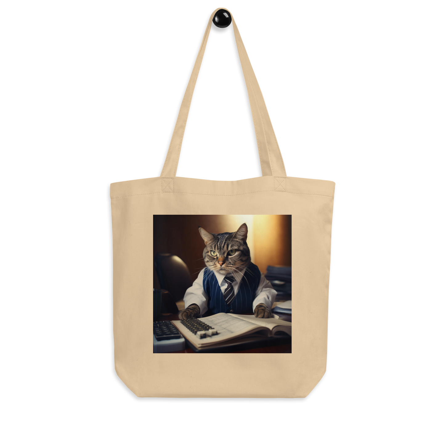 Domestic Shorthair Accountant Eco Tote Bag