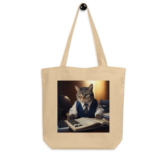 Domestic Shorthair Accountant Eco Tote Bag