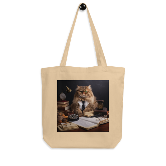 Maine Coon Accountant Eco Tote Bag