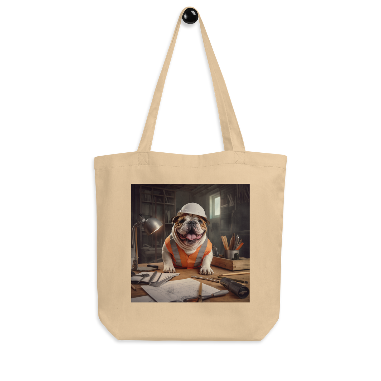 Bulldog Architect Eco Tote Bag