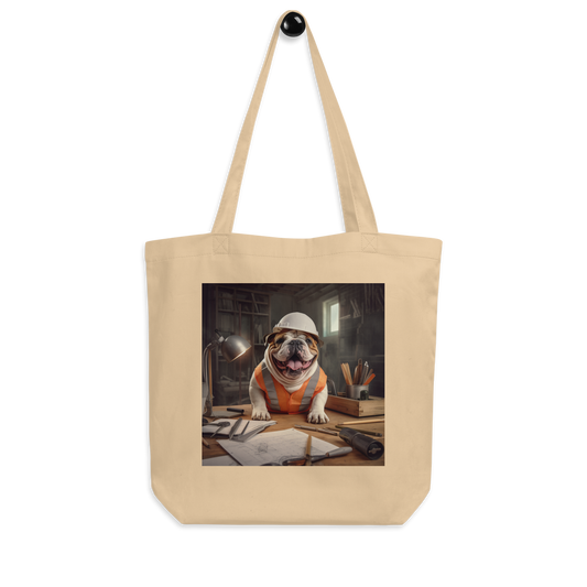 Bulldog Architect Eco Tote Bag