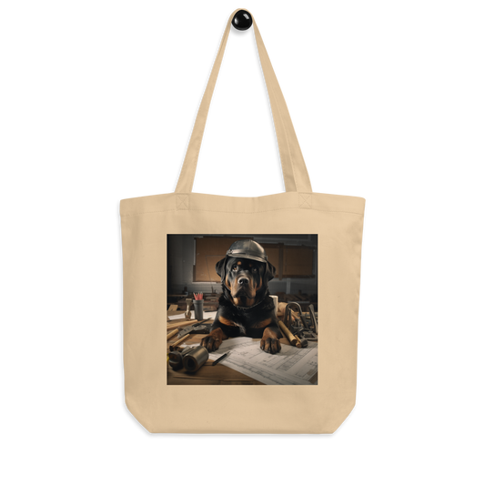 Rottweiler Architect Eco Tote Bag