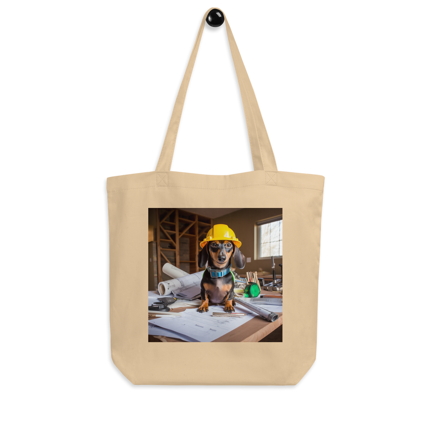 Dachshund Architect Eco Tote Bag