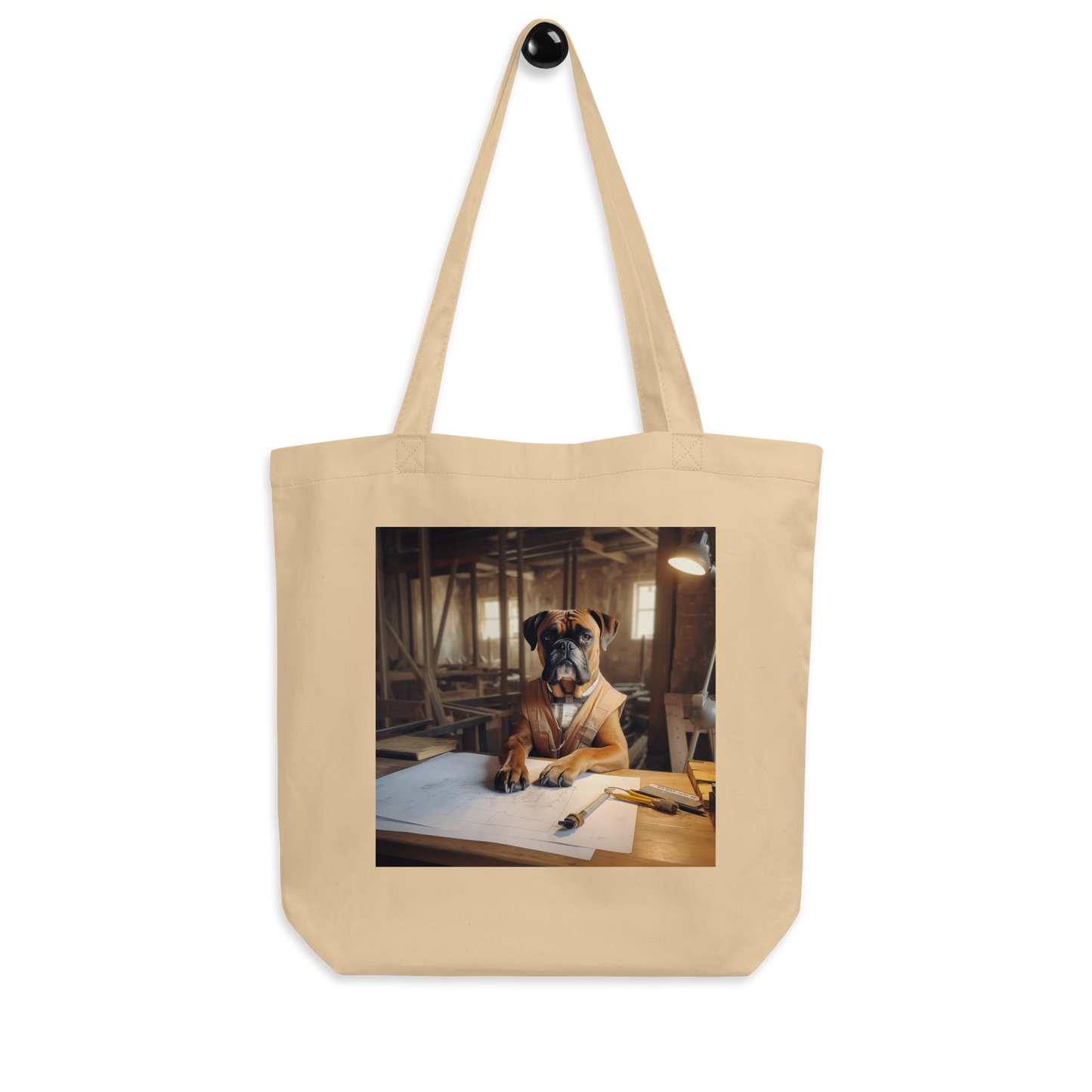 Boxer Architect Eco Tote Bag