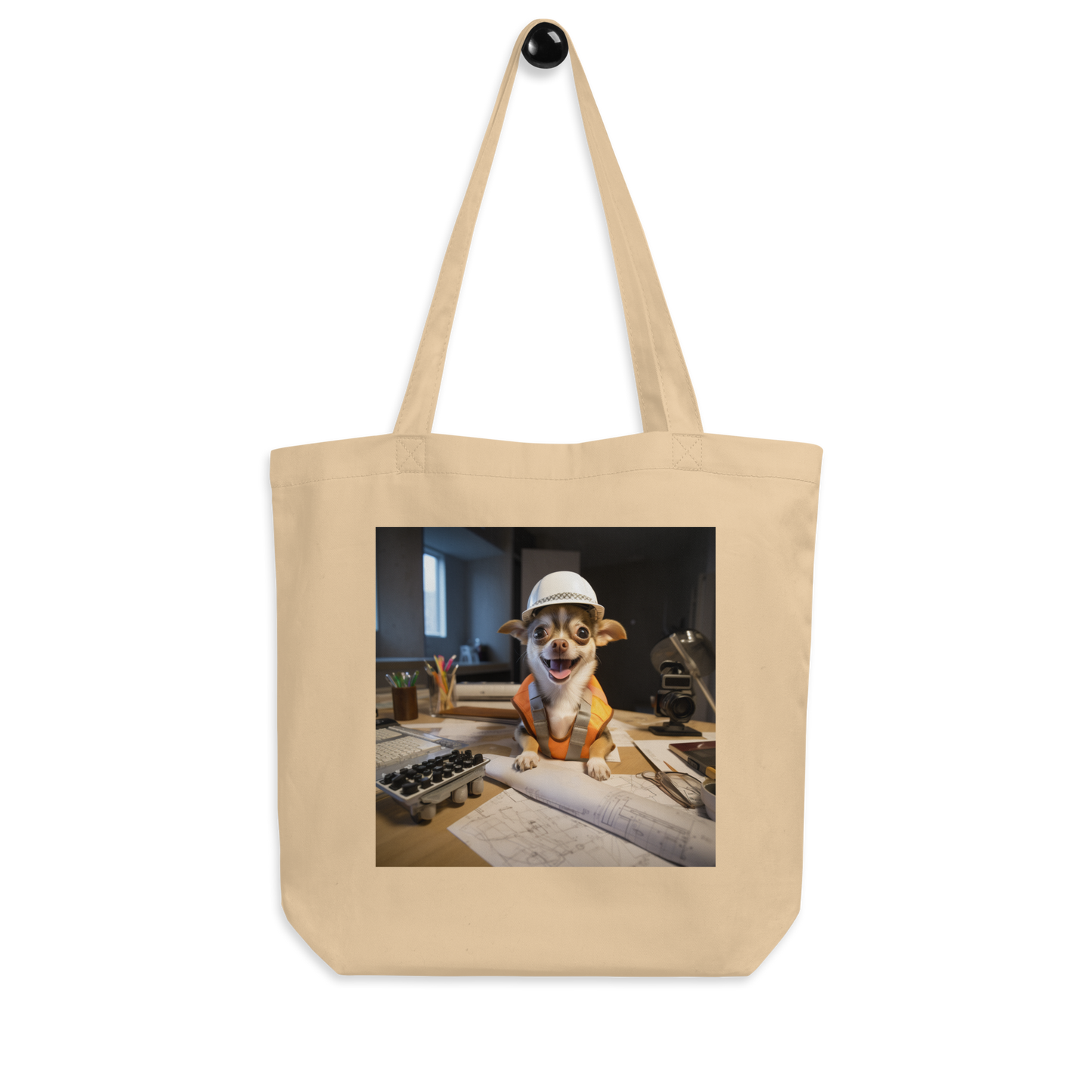 Chihuahua Architect Eco Tote Bag