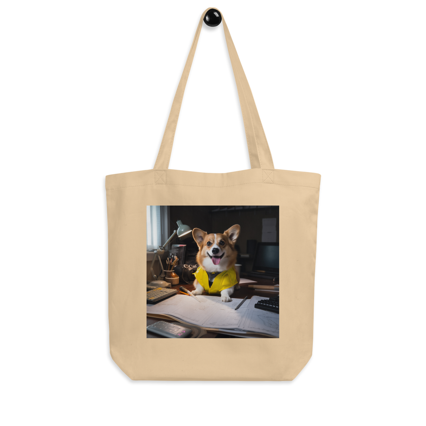 Pembroke Welsh Corgi Architect Eco Tote Bag