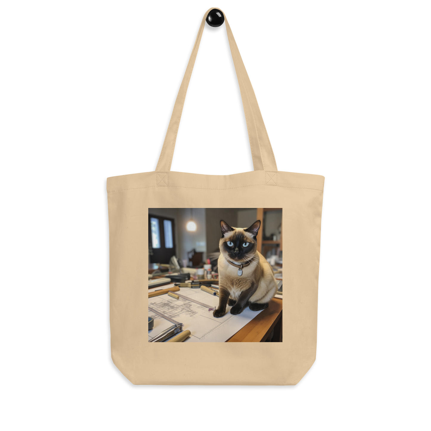 Siamese Architect Eco Tote Bag