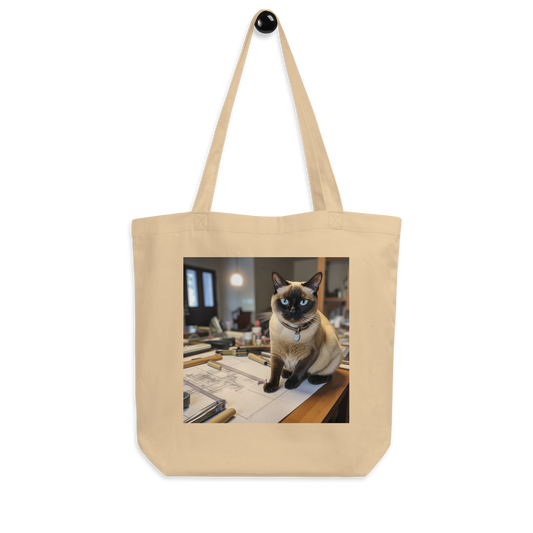 Siamese Architect Eco Tote Bag