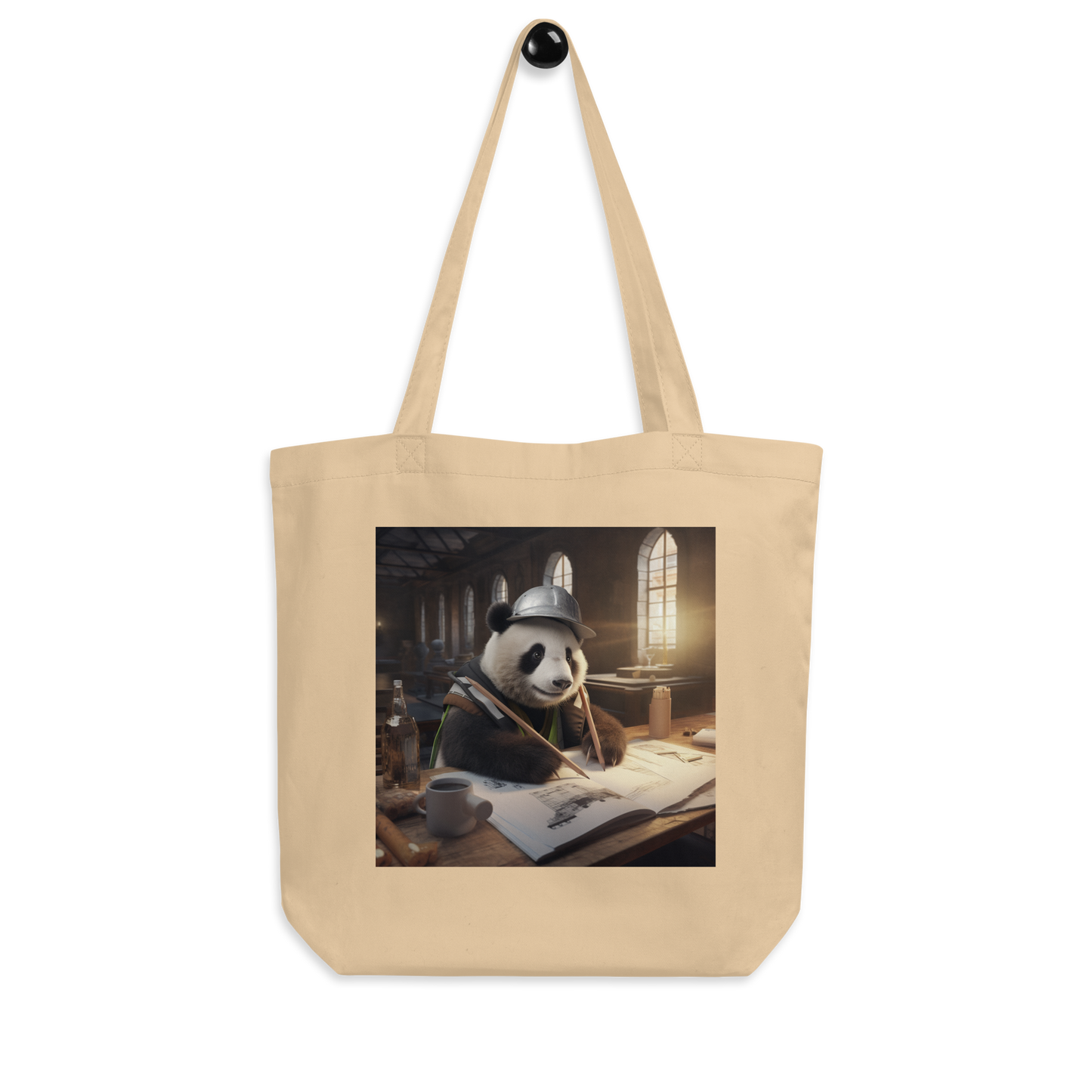 Panda Architect Eco Tote Bag