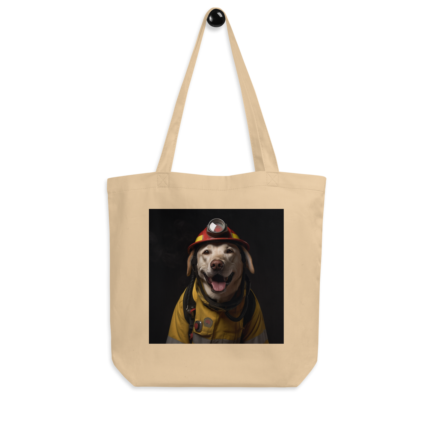 Labrador Retriever Firefighter Eco Tote Bag