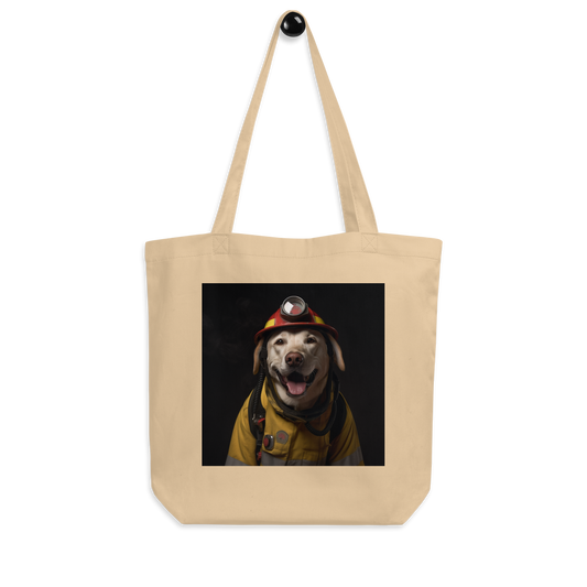 Labrador Retriever Firefighter Eco Tote Bag