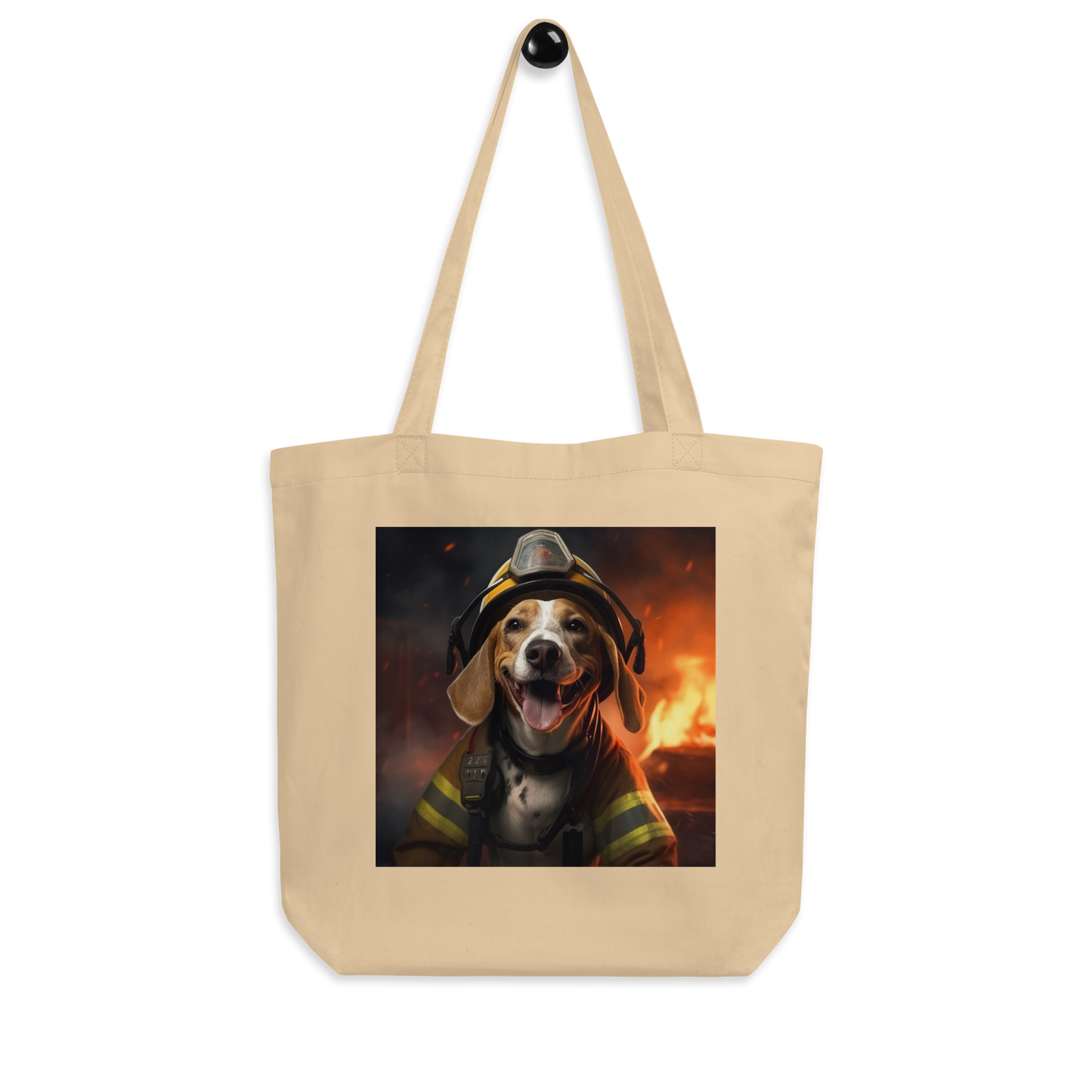 Beagle Firefighter Eco Tote Bag