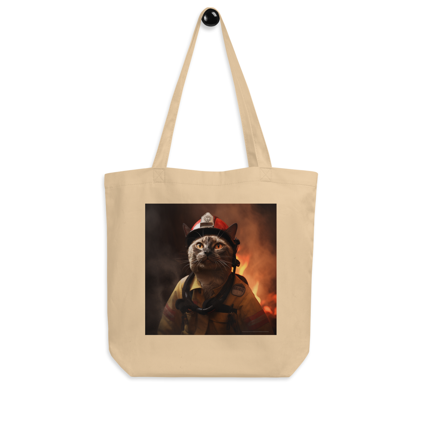 Siamese Firefighter Eco Tote Bag