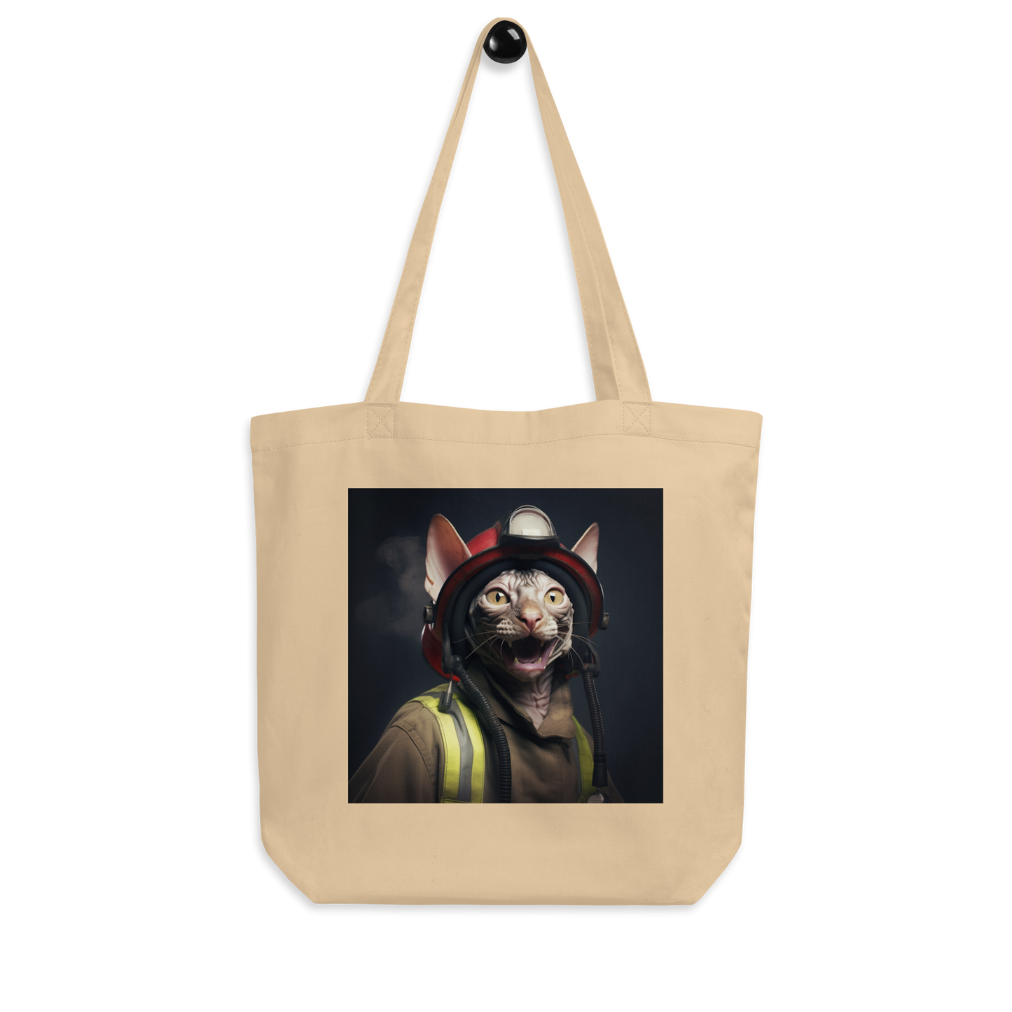 Sphynx Firefighter Eco Tote Bag