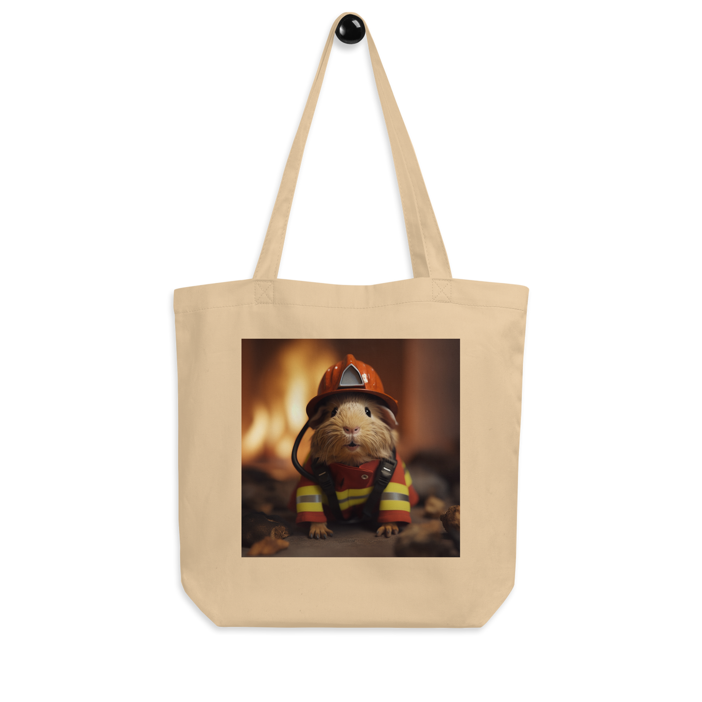 Guinea Pigs Firefighter Eco Tote Bag