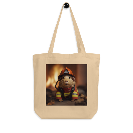 Guinea Pigs Firefighter Eco Tote Bag