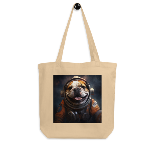 Bulldog Astronaut Eco Tote Bag