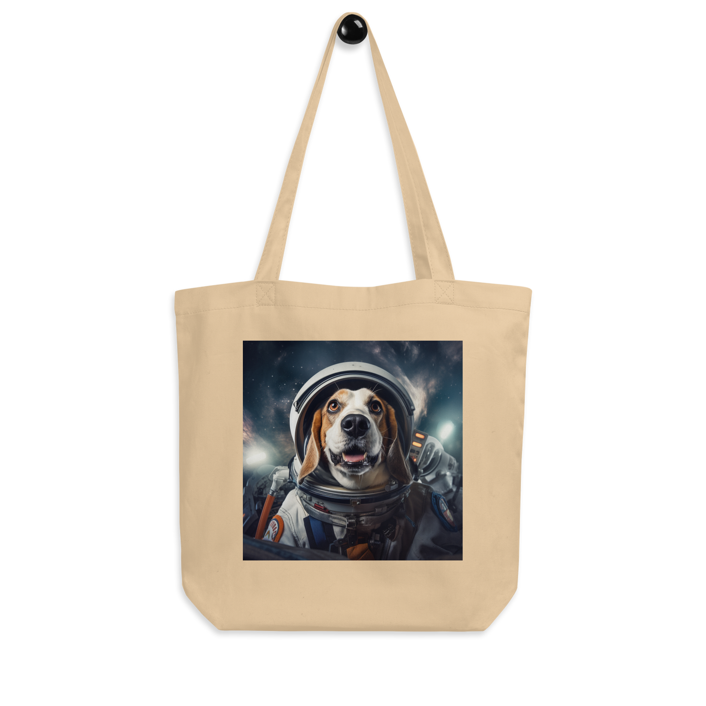 Beagle Astronaut Eco Tote Bag