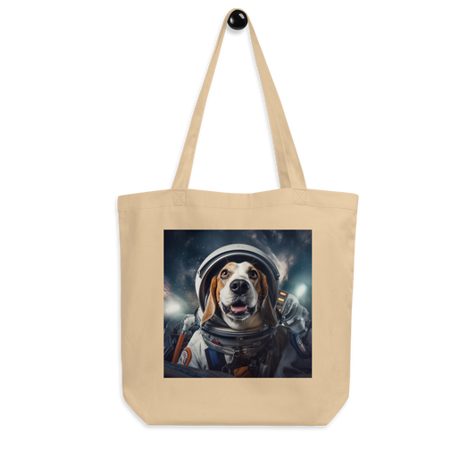 Beagle Astronaut Eco Tote Bag