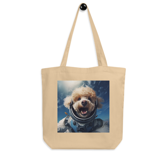 Poodle Astronaut Eco Tote Bag