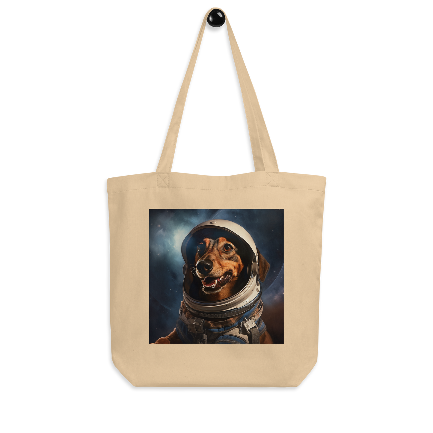 Dachshund Astronaut Eco Tote Bag