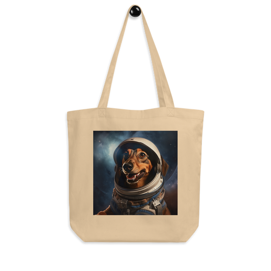 Dachshund Astronaut Eco Tote Bag