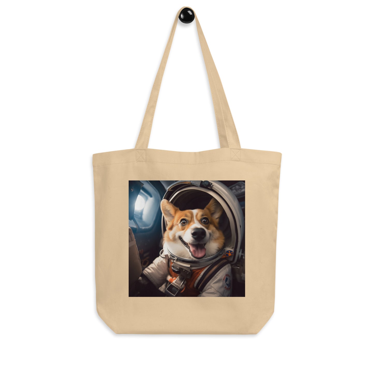 Pembroke Welsh Corgi Astronaut Eco Tote Bag