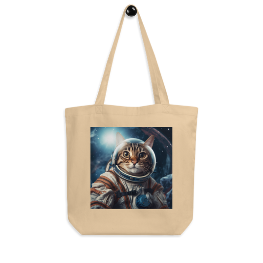 Domestic Shorthair Astronaut Eco Tote Bag