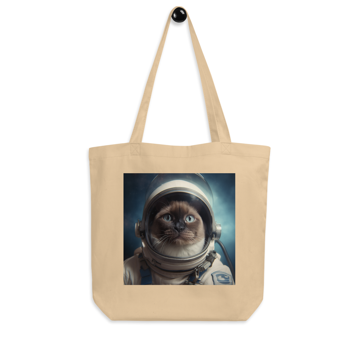 Siamese Astronaut Eco Tote Bag