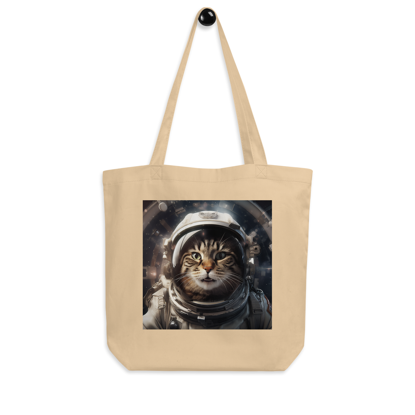 Maine Coon Astronaut Eco Tote Bag