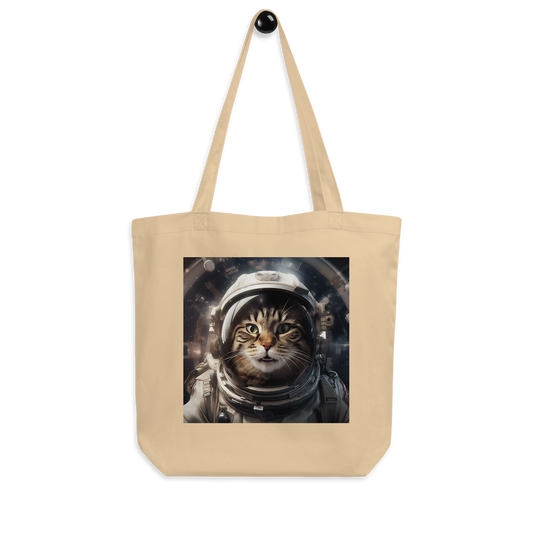 Maine Coon Astronaut Eco Tote Bag