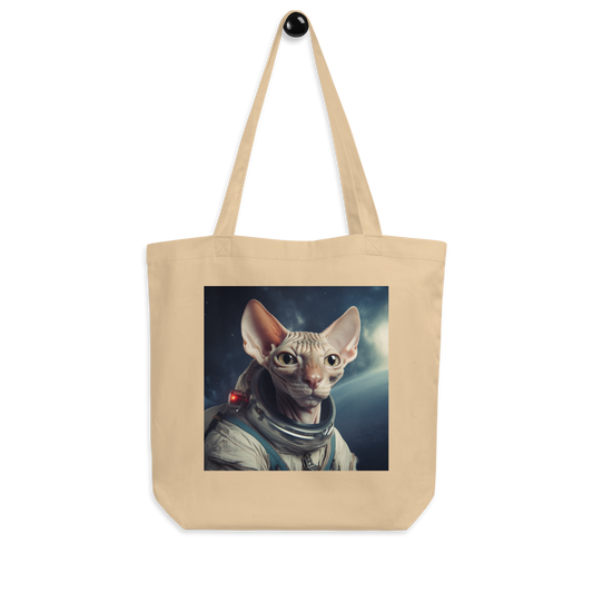 Sphynx Astronaut Eco Tote Bag