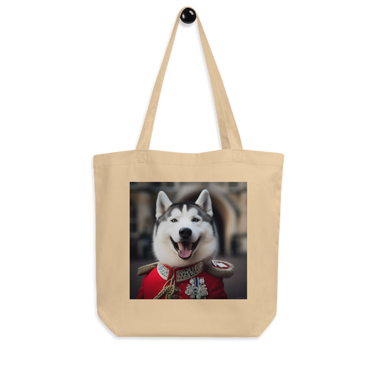 Siberian Husky BritishRoyalGuard Eco Tote Bag