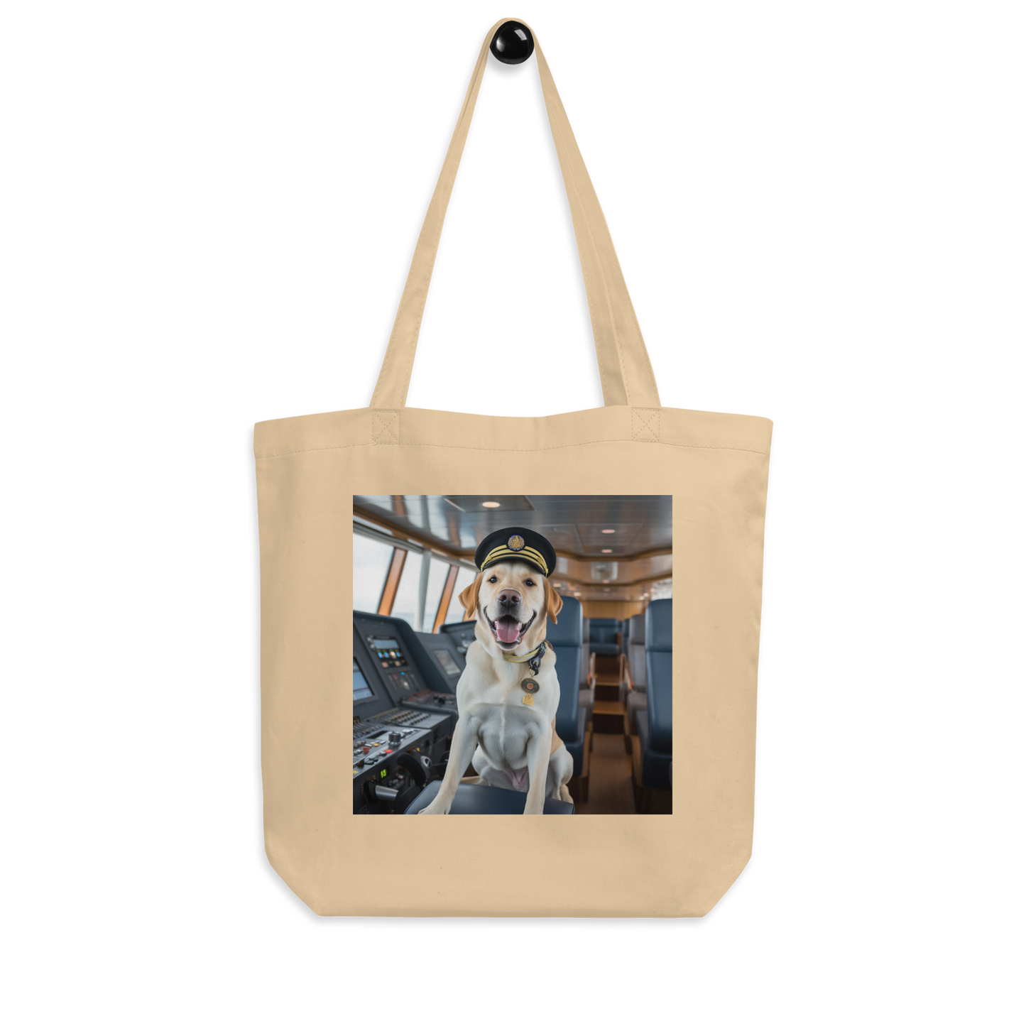 Labrador Retriever CruiseShipCaptain Eco Tote Bag