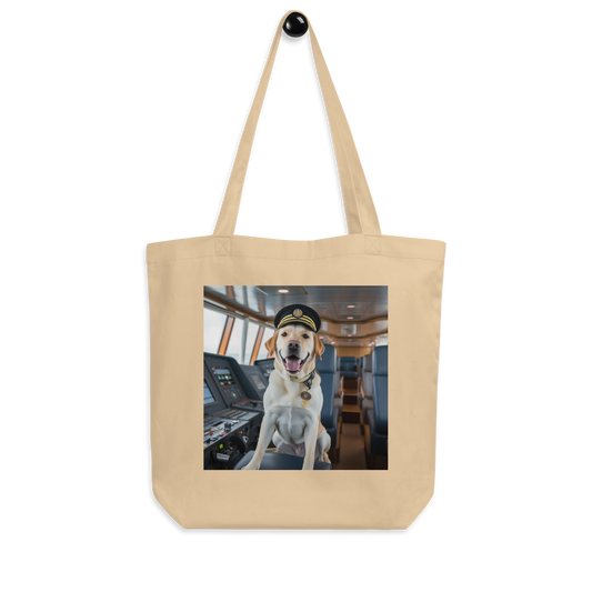 Labrador Retriever CruiseShipCaptain Eco Tote Bag