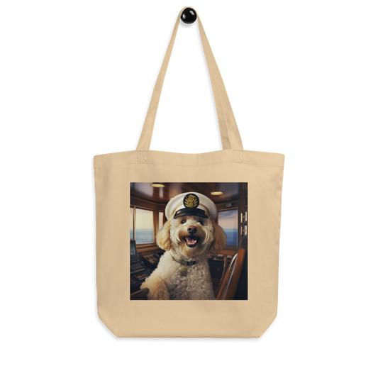 Poodle CruiseShipCaptain Eco Tote Bag