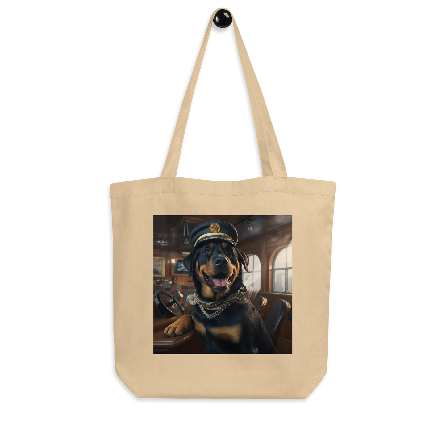 Rottweiler CruiseShipCaptain Eco Tote Bag