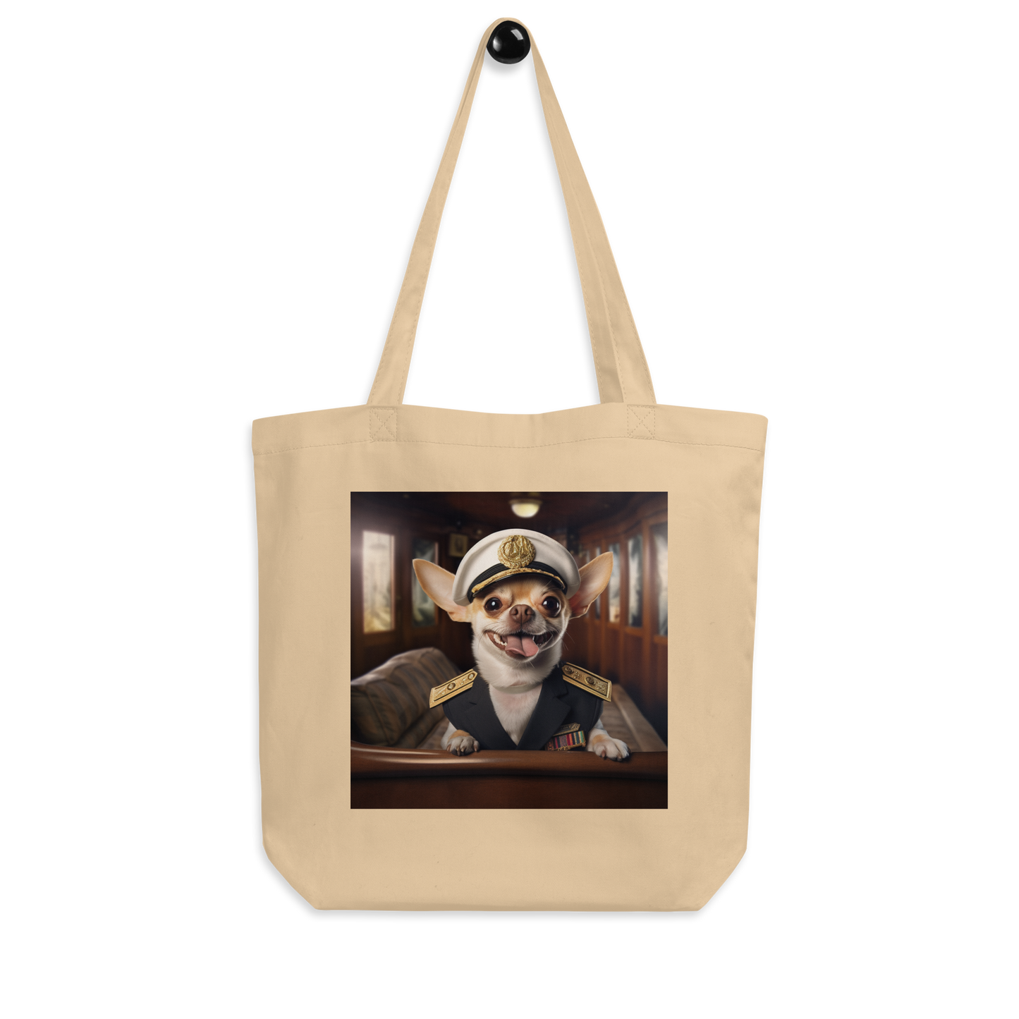 Chihuahua CruiseShipCaptain Eco Tote Bag