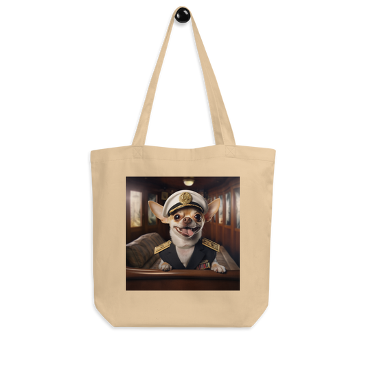 Chihuahua CruiseShipCaptain Eco Tote Bag