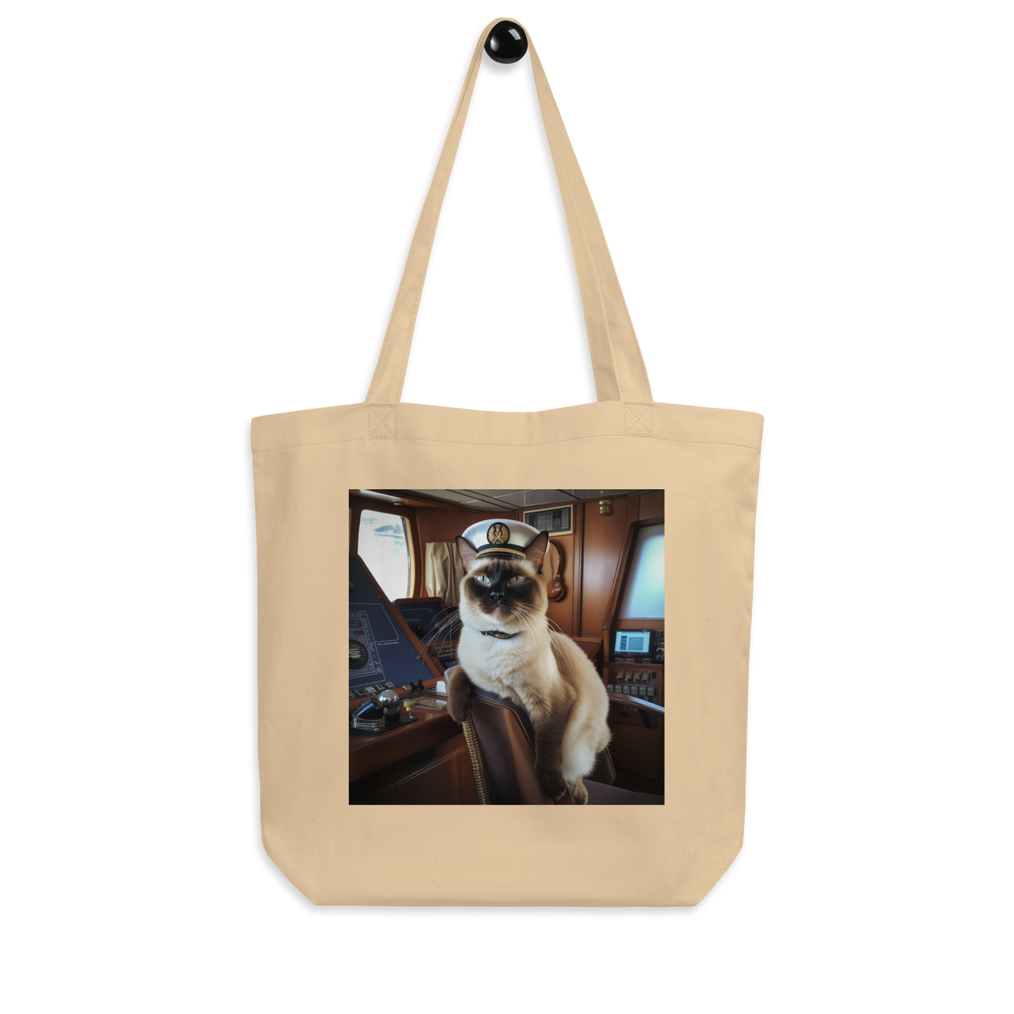 Siamese CruiseShipCaptain Eco Tote Bag