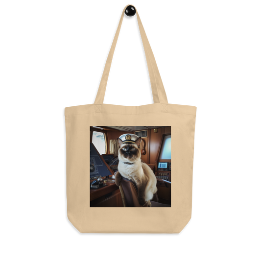 Siamese CruiseShipCaptain Eco Tote Bag