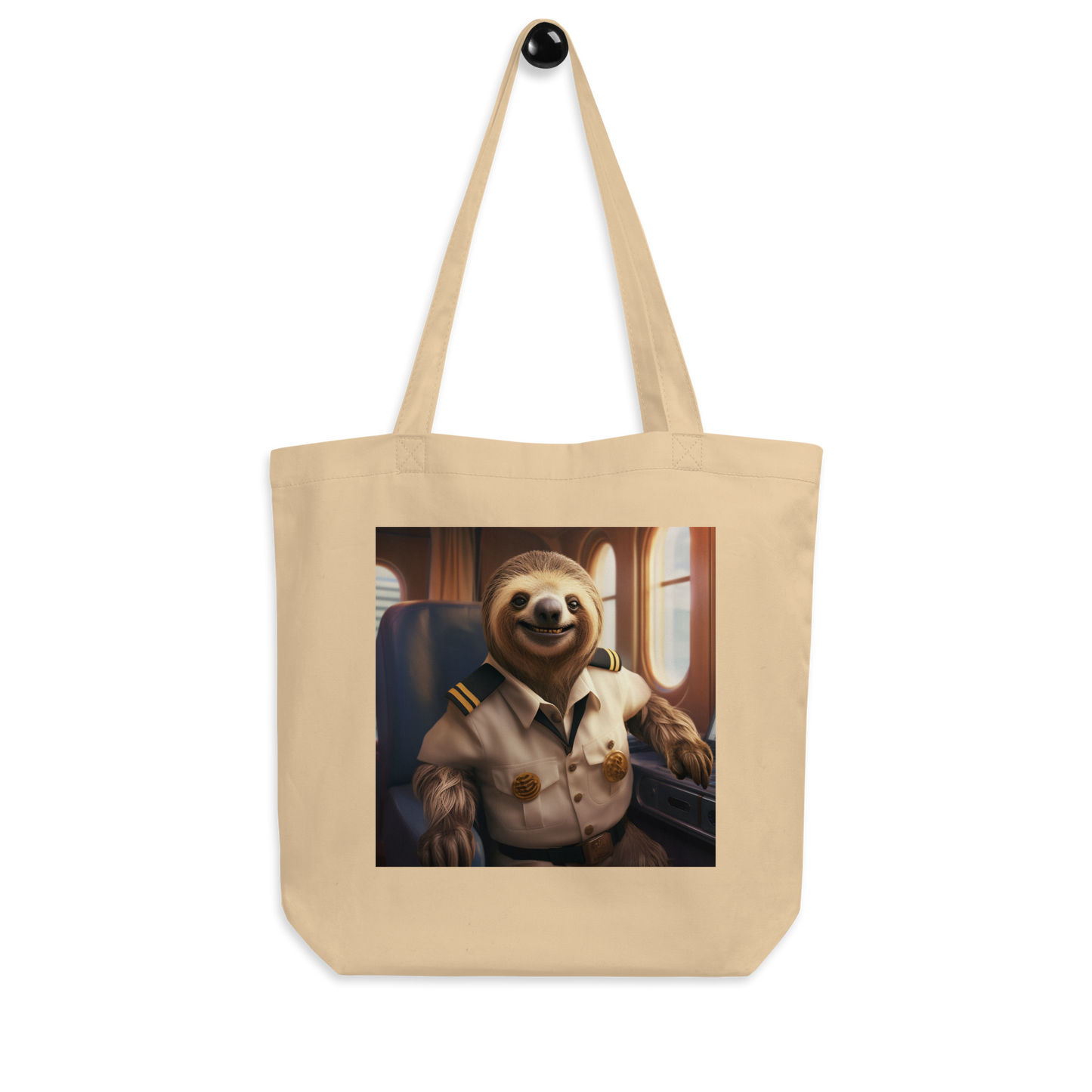 Sloth CruiseShipCaptain Eco Tote Bag