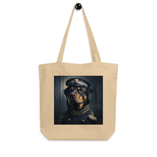 Rottweiler NavyOfficer Eco Tote Bag