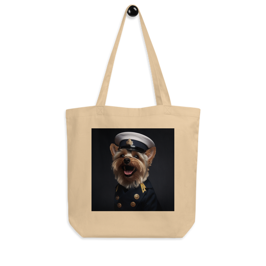 Yorkshire Terrier NavyOfficer Eco Tote Bag